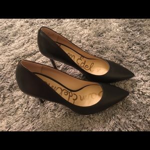 Sam Edelman Brand-New Black Leather Pumps